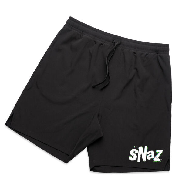 SNAZ - Clock - Adult Active Shorts Thumbnail