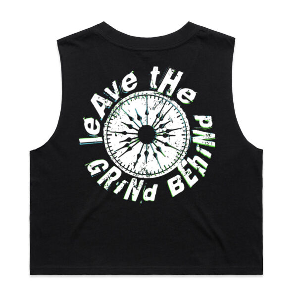 SNAZ - Clock - Wo's Crop Tank Thumbnail