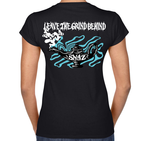 SNAZ - Blue Lamp - Wo's V-Neck T-shirt Thumbnail