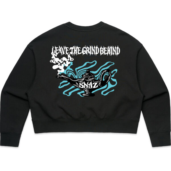 SNAZ - Blue Lamp - Wo's Oversize Sweater Thumbnail