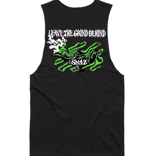 SNAZ - Green Lamp - Adult Muscle Tank Thumbnail