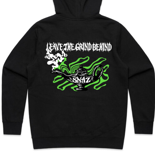 SNAZ - Green Lamp - Wo's Fleece Hoodie Thumbnail