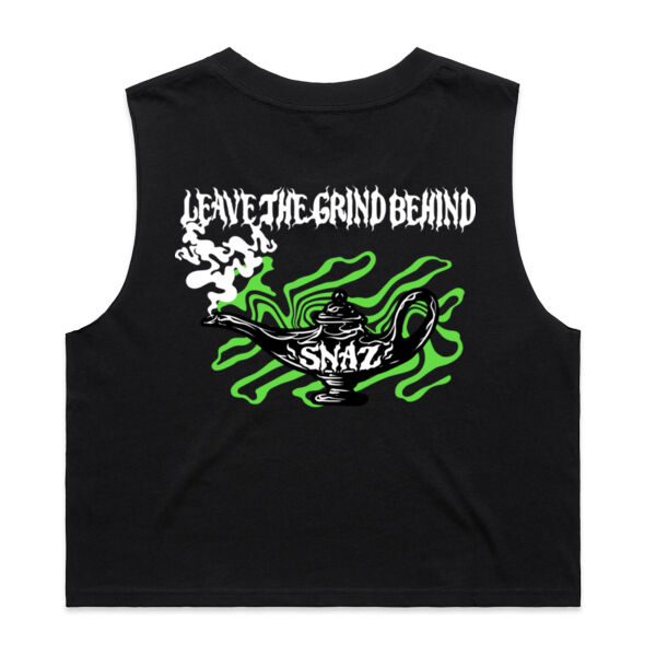 SNAZ - Green Lamp - Wo's Crop Tank Thumbnail