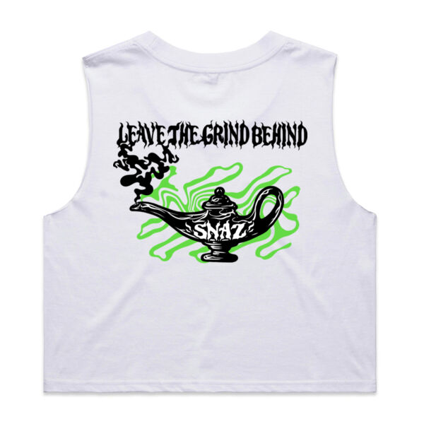 SNAZ - Green Lamp - Wo's Crop Tank Thumbnail
