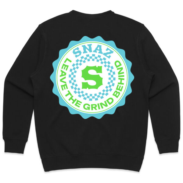 SNAZ - Green Blocks - Wo's Premium Sweater Thumbnail