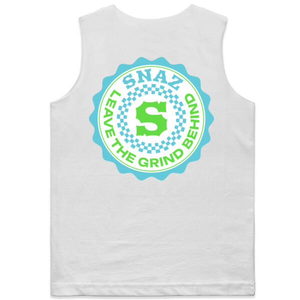 SNAZ - Green Blocks - Kids/Youth Tank Thumbnail