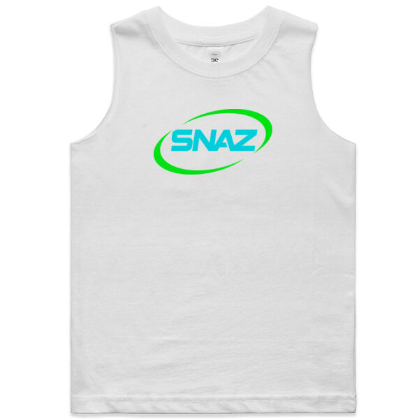SNAZ - Logo Aqua - Kids/Youth Tank Thumbnail
