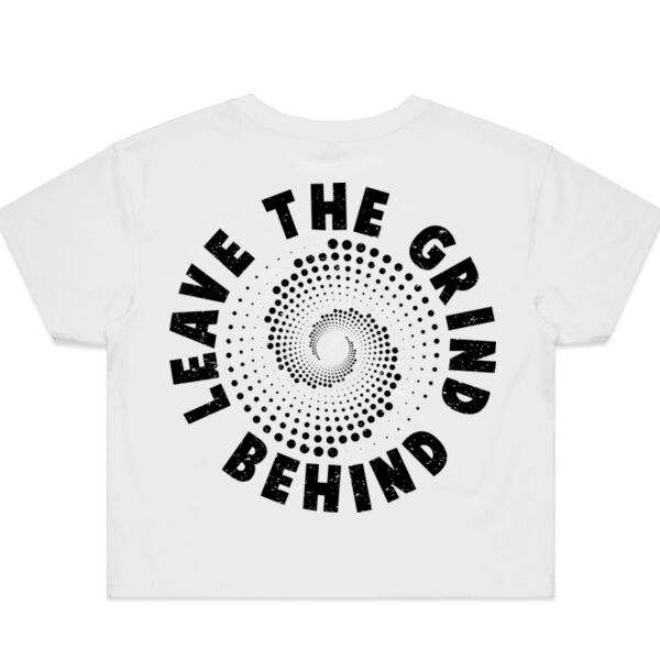 SNAZ - Swirl - Wo's Crop T-shirt Thumbnail