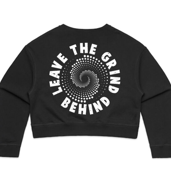 SNAZ - Swirl - Wo's Crop Sweater Thumbnail