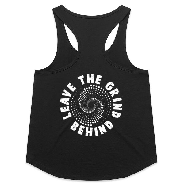 SNAZ - Swirl - Wo's Active Racer Back Thumbnail