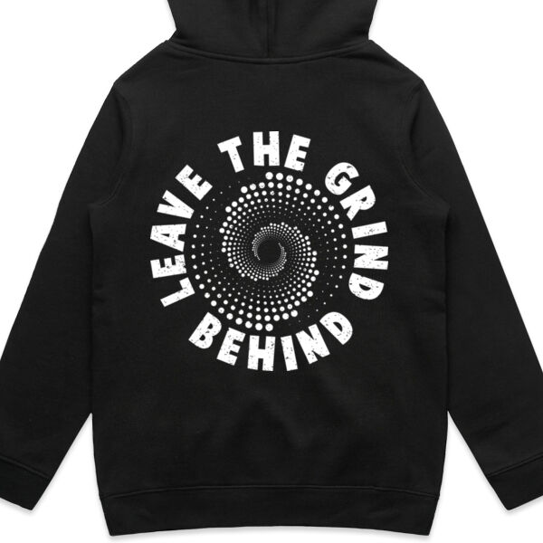 SNAZ - Swirl - Kids/Youth Fleece Hoodie Thumbnail