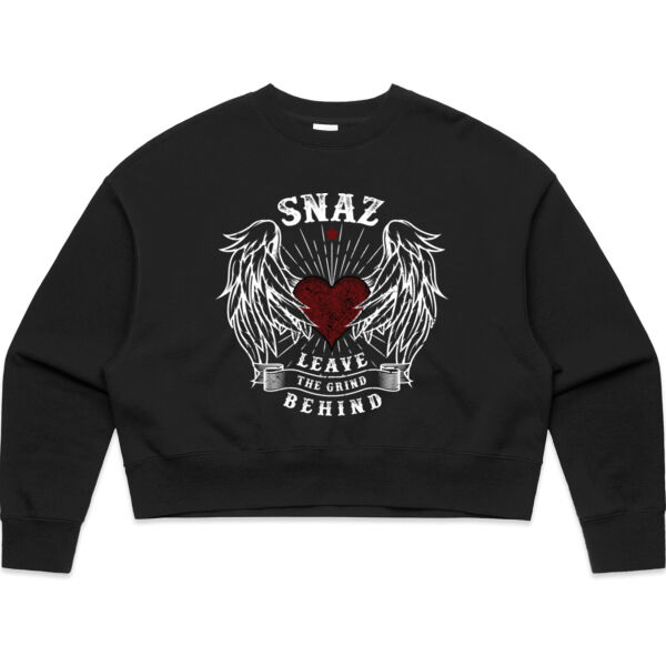 SNAZ - Wings - Wo's Oversize Sweater Thumbnail