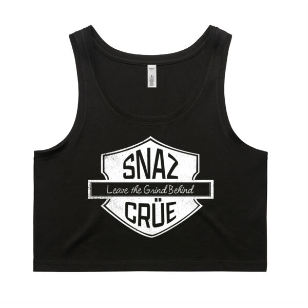SNAZ - Crue - Wo's Crop Singlet Thumbnail