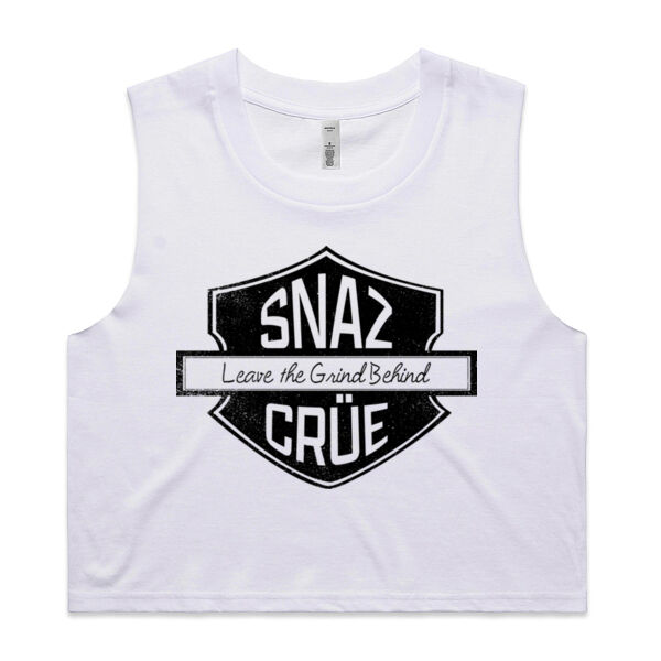SNAZ - Crue - Wo's Crop Tank Thumbnail